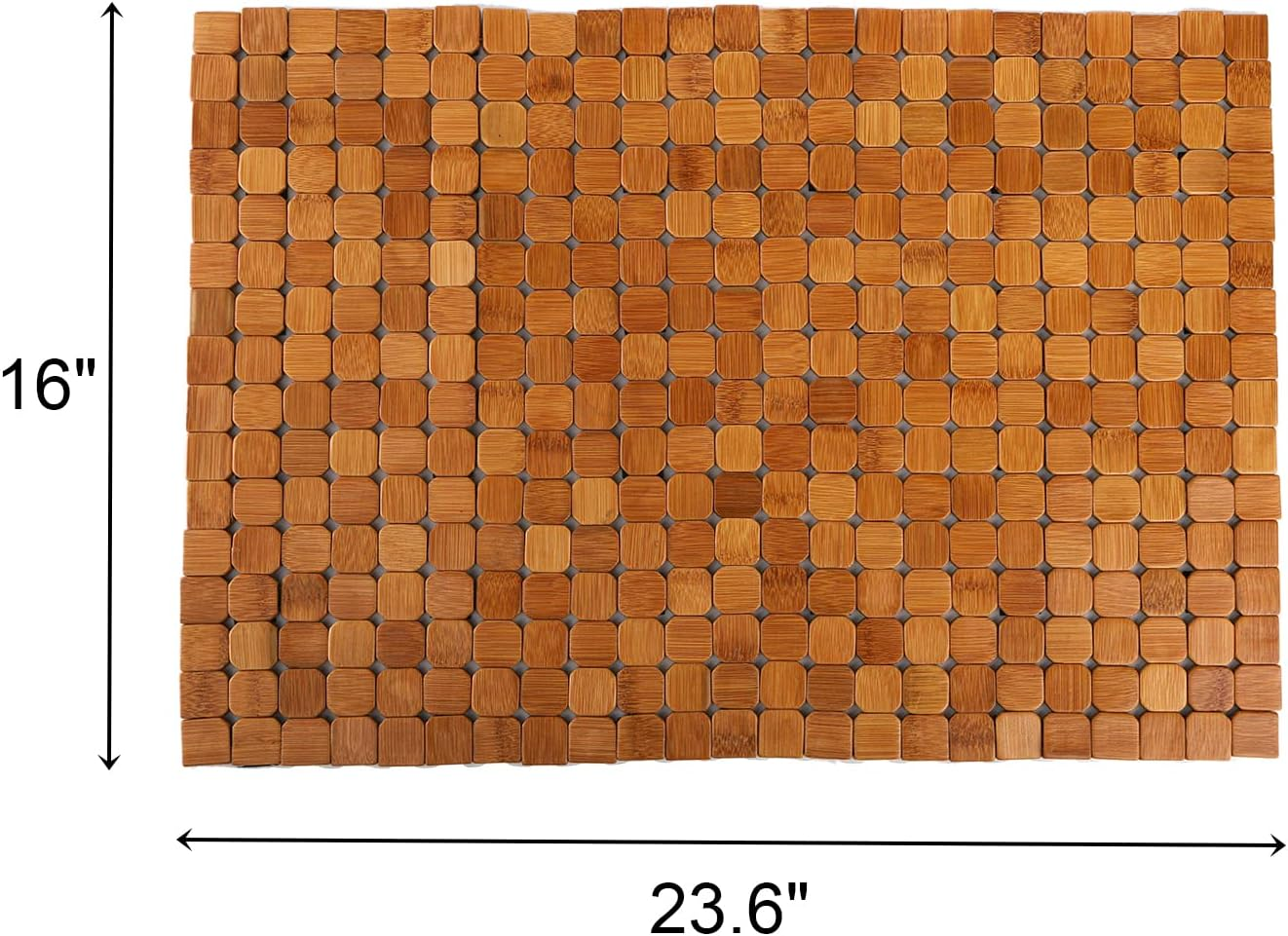 Bamboo Bath Mat - Tapete de Banho de Bambu Natural