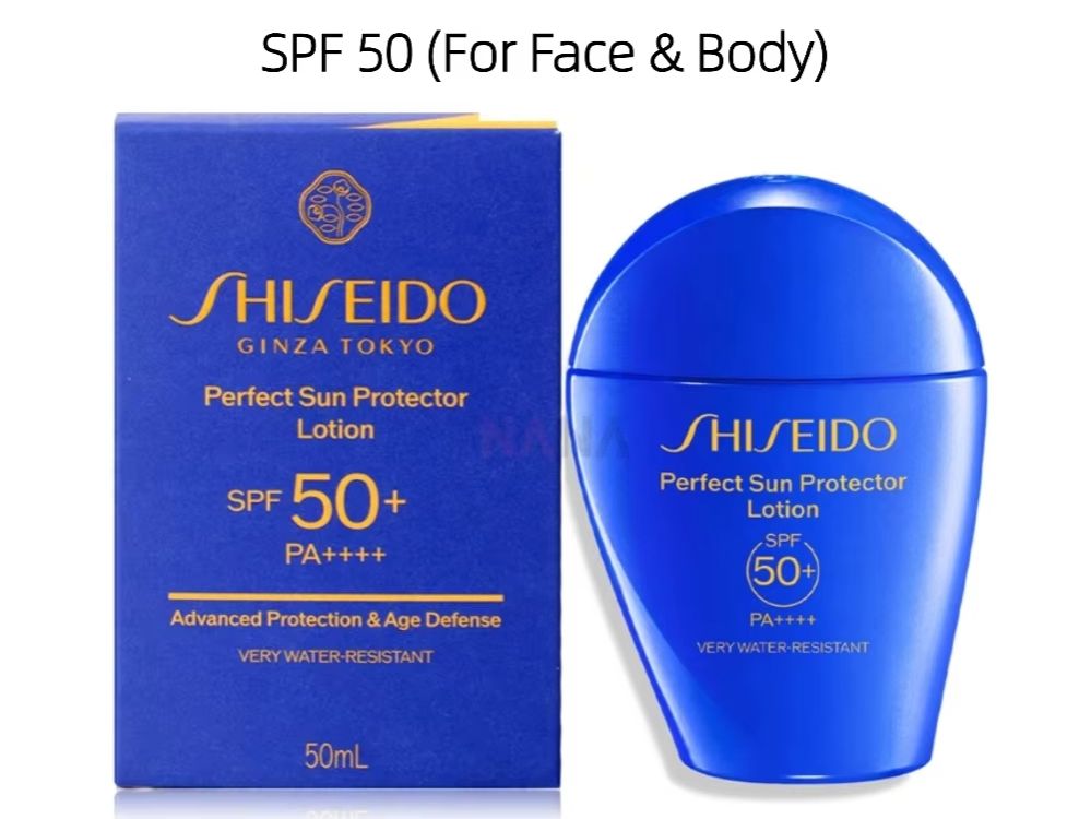 Pa Health & Wellness Zoominfo - Loção protetora solar perfeita Shiseido SPF50