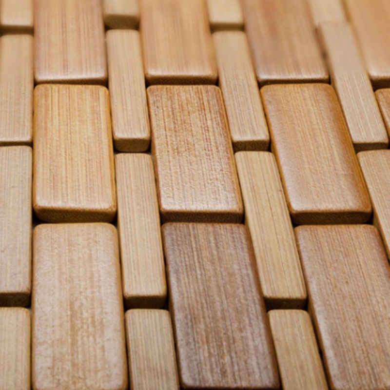 Bamboo Bath Mat - Tapete de banho de madeira de