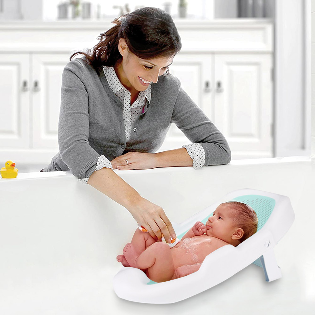 Recém-nascido Ajustável Bath N - Bamboo Bath Mat avaliação e preço