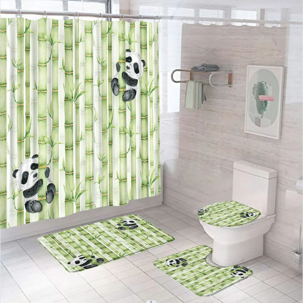 Conjunto De Cortina De Chuveir - Bamboo Bath Mat avaliação e preço