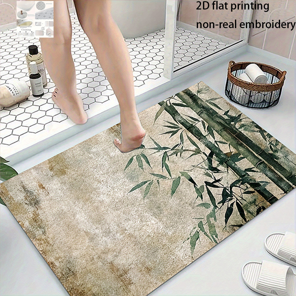 Tapete de banho vintage de bam - Bamboo Bath Mat avaliação e preço
