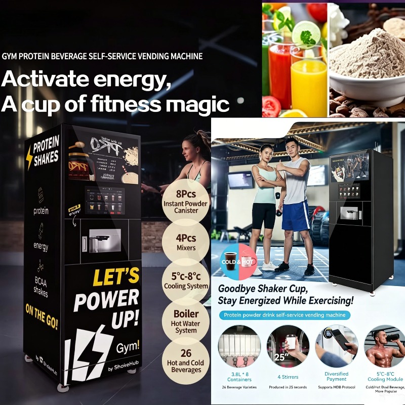 Máquina Dispensadora de Shake  - Health Wellness Club avaliação e preço