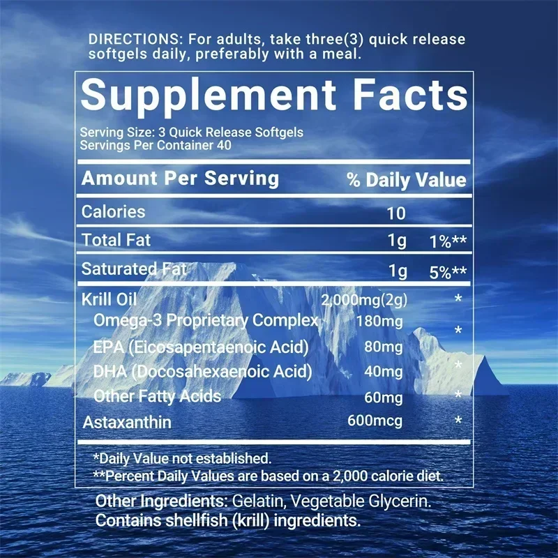 Cápsulas de óleo de krill antá - Pa Health & Wellness Zoominfo avaliação e preço