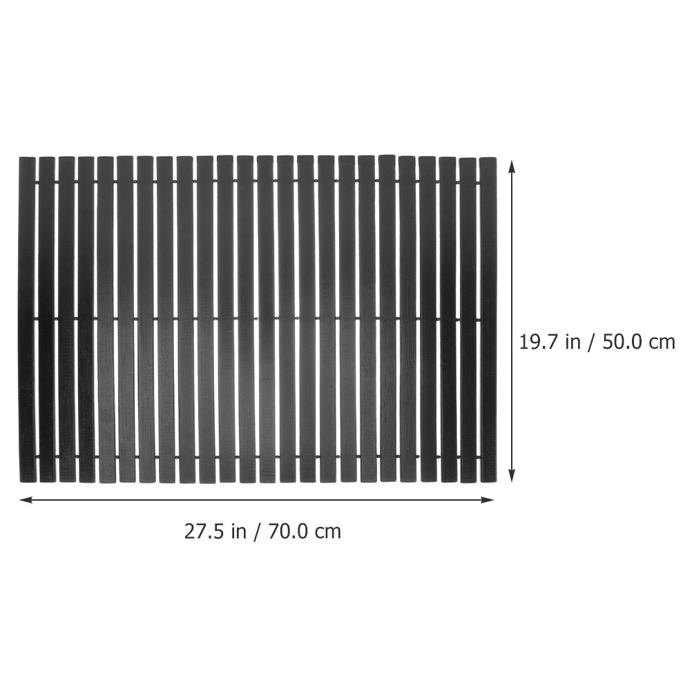 Tapete de Banho Antiderrapante - Bamboo Bath Mat avaliação e preço