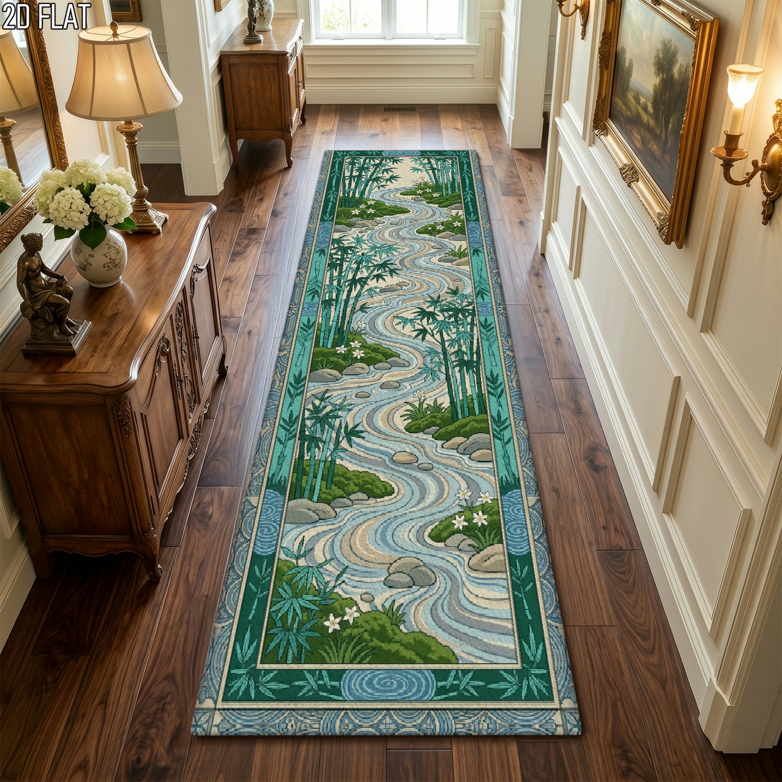 Tapete Decorativo Antiderrapan - Bamboo Bath Mat avaliação e preço