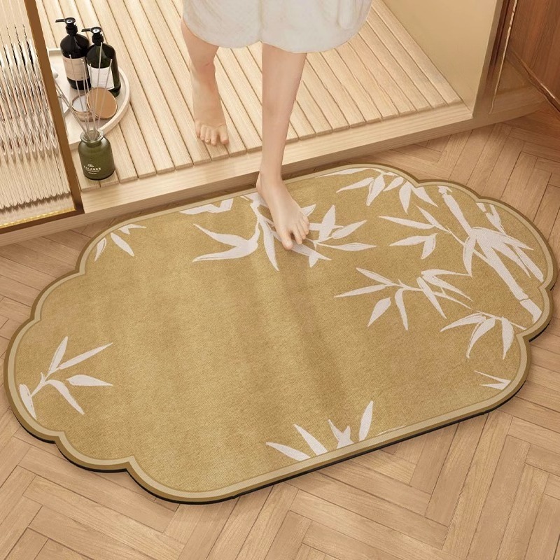 Tapetes de Banheiro Antiderrap - Bamboo Bath Mat avaliação e preço
