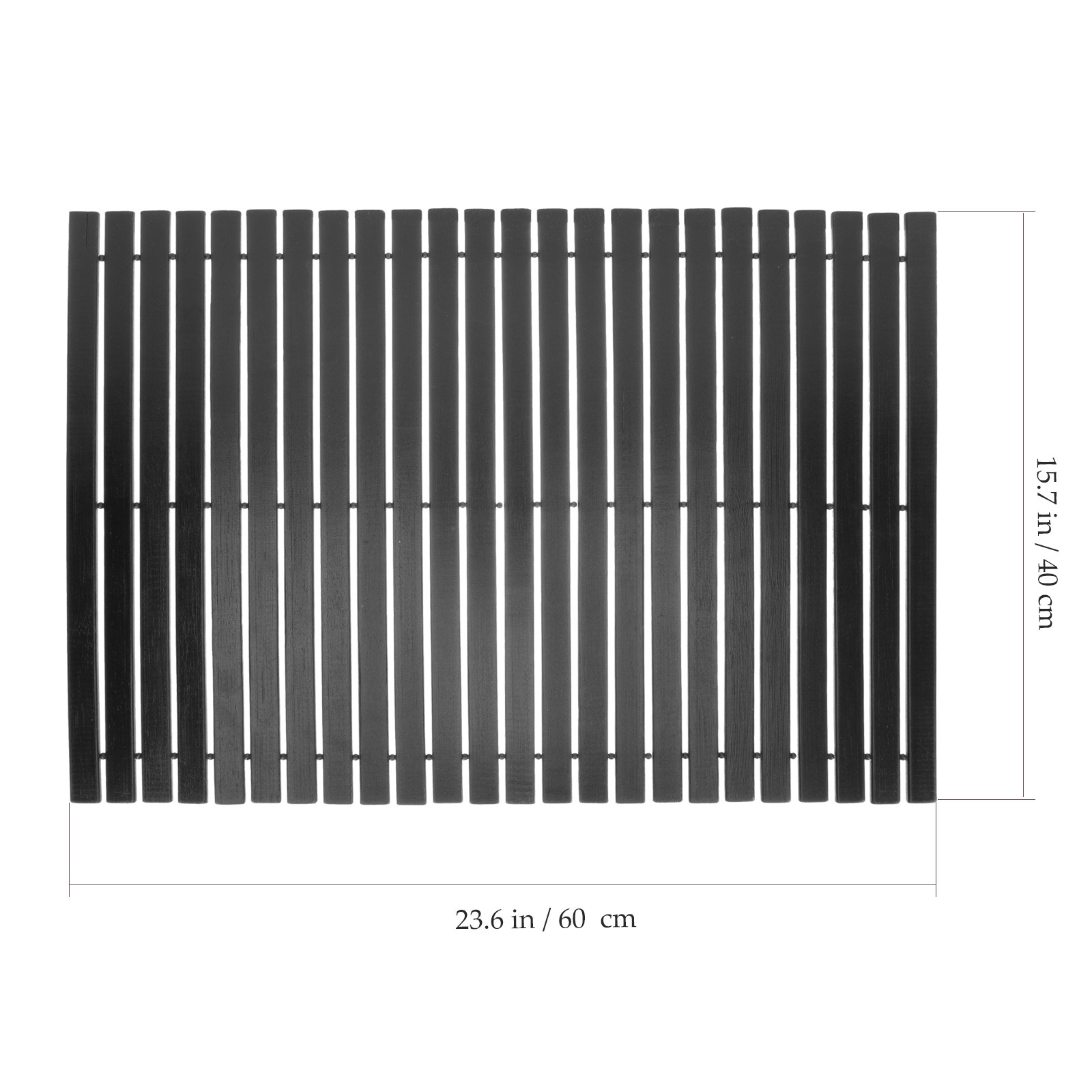 Tapete de Banho de Bambu Antid - Bamboo Bath Mat avaliação e preço