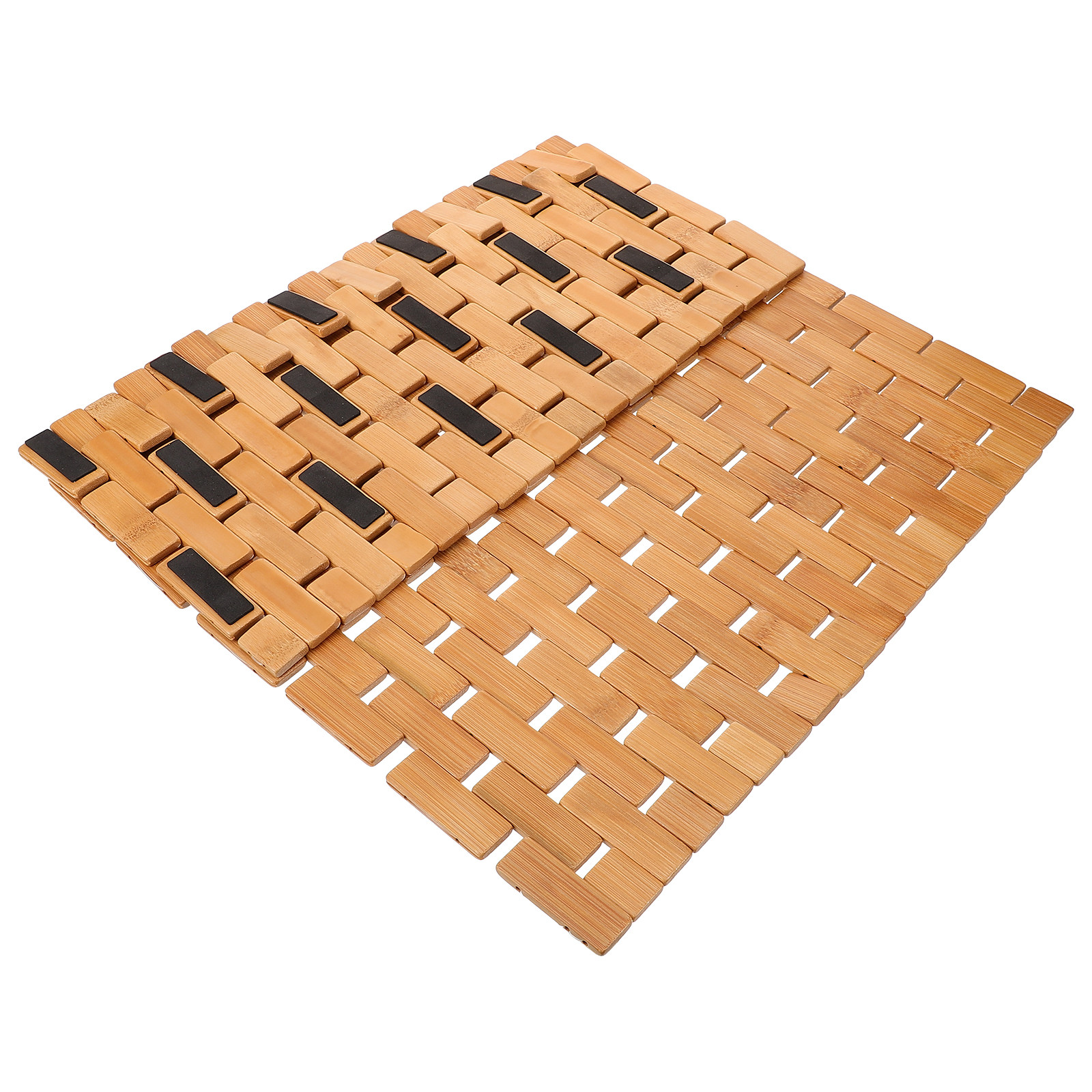 Tapete de Chuveiro de Bambu Qu - Bamboo Bath Mat avaliação e preço